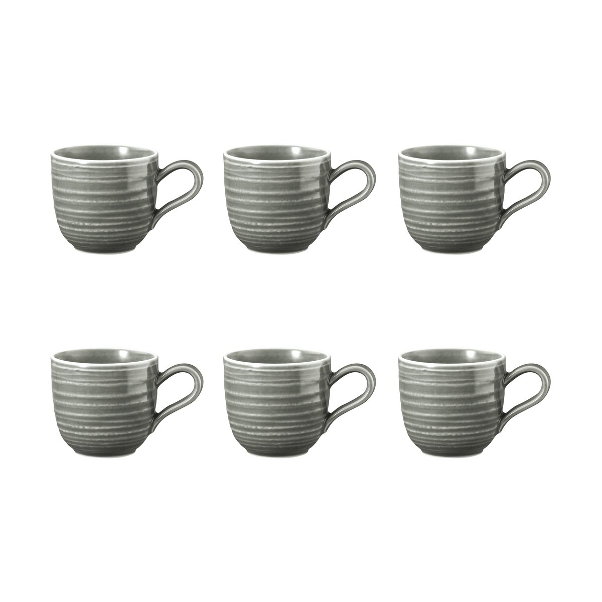 Seltmann Weiden Terra espressokopp 9 cl 6-pakning Pearl Grey