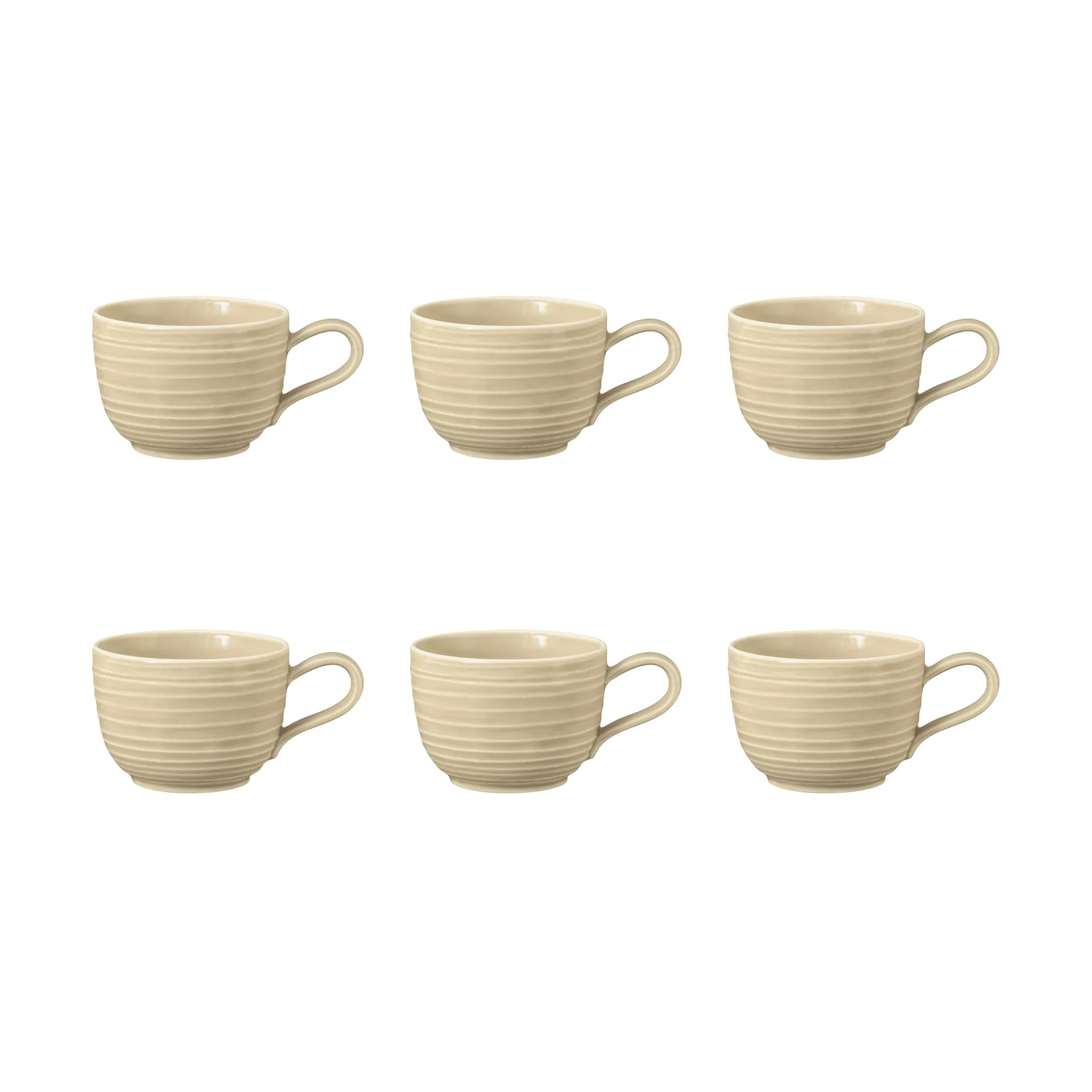 Terra kopp 20 cl 6-pakning, Sand Beige Seltmann Weiden