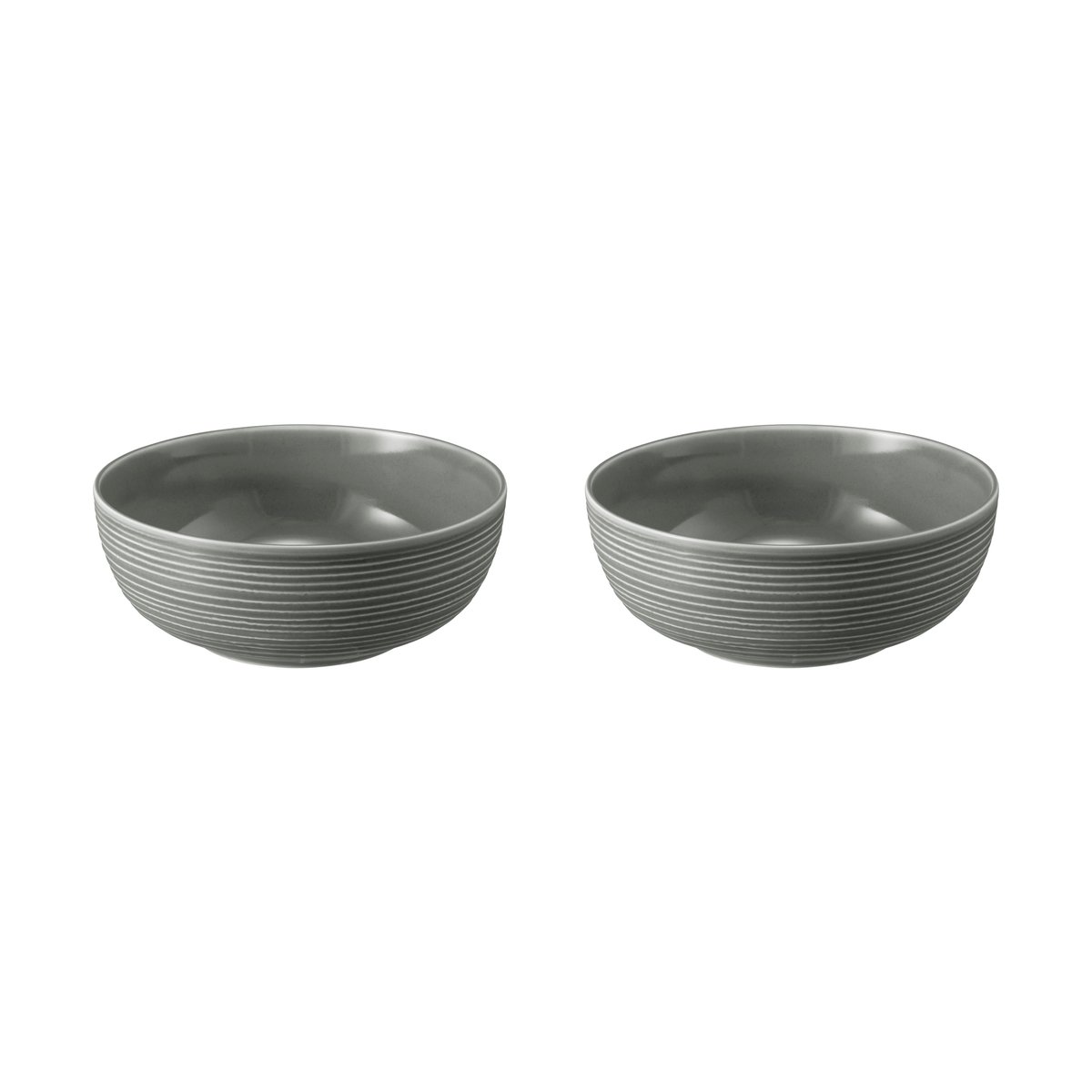 Seltmann Weiden Terra skål Ø 20,4 cm 2-pakning Pearl Grey