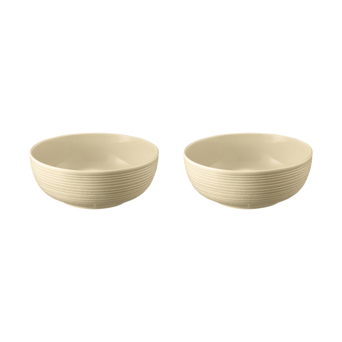 Seltmann Weiden Terra skål Ø 20,4 cm 2-pakning Sand Beige