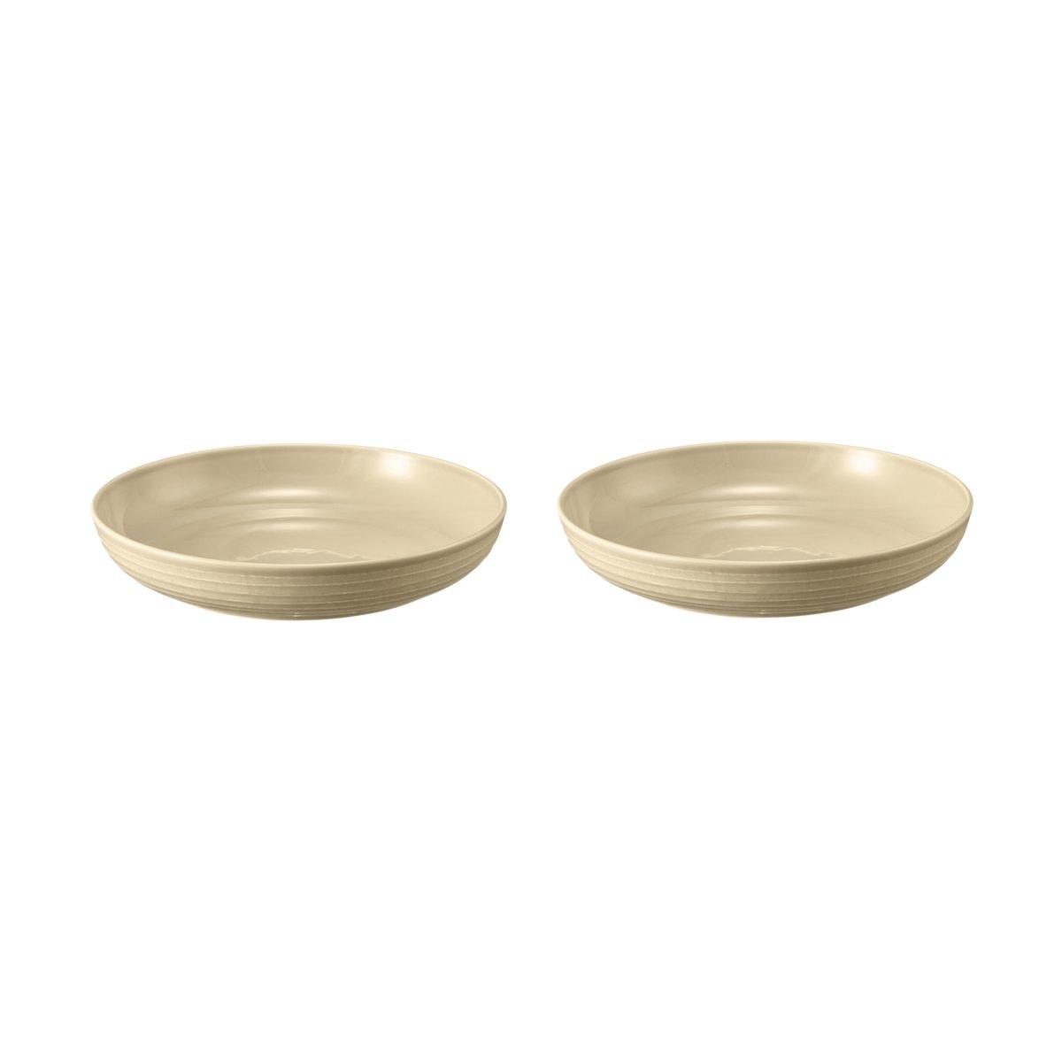 Seltmann Weiden Terra skål Ø 28 cm 2-pakning Sand Beige