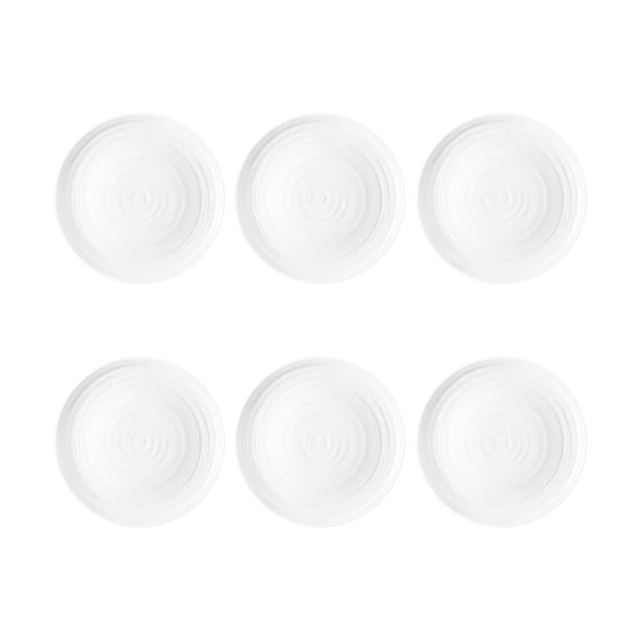 Seltmann Weiden Terra tallerken Ø 17,7 cm 6-pakning Hvit