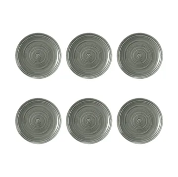 Terra tallerken Ø 17,7 cm 6-pakning - Pearl Grey - Seltmann Weiden