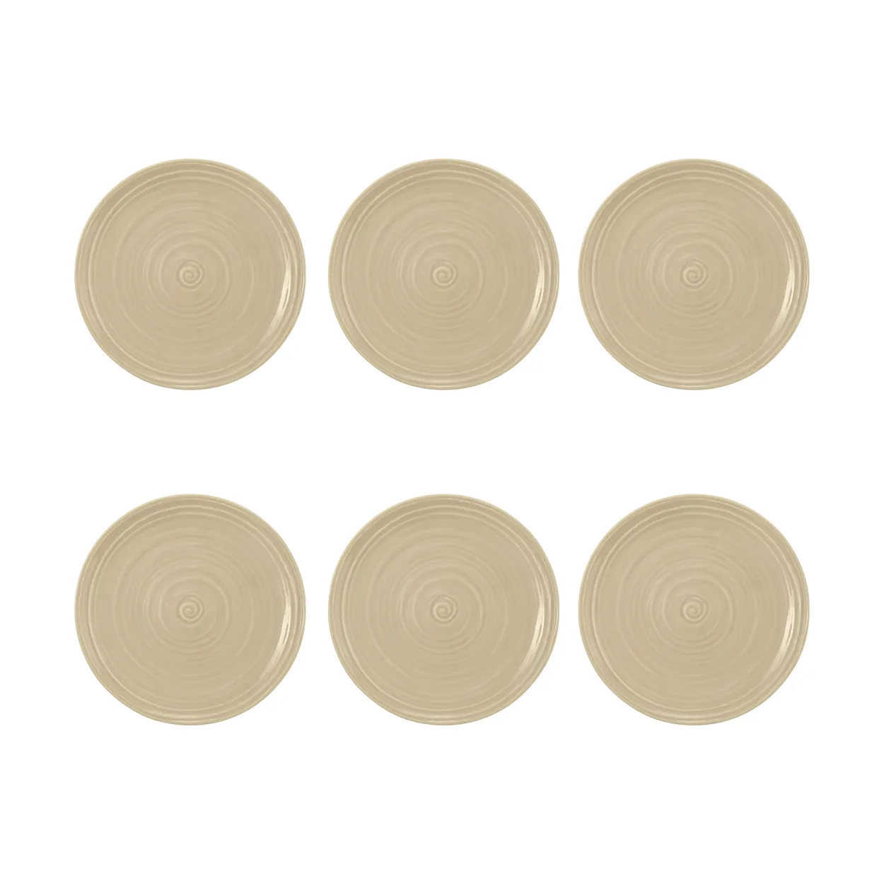 Seltmann Weiden Terra tallerken Ø 17,7 cm 6-pakning Sand Beige