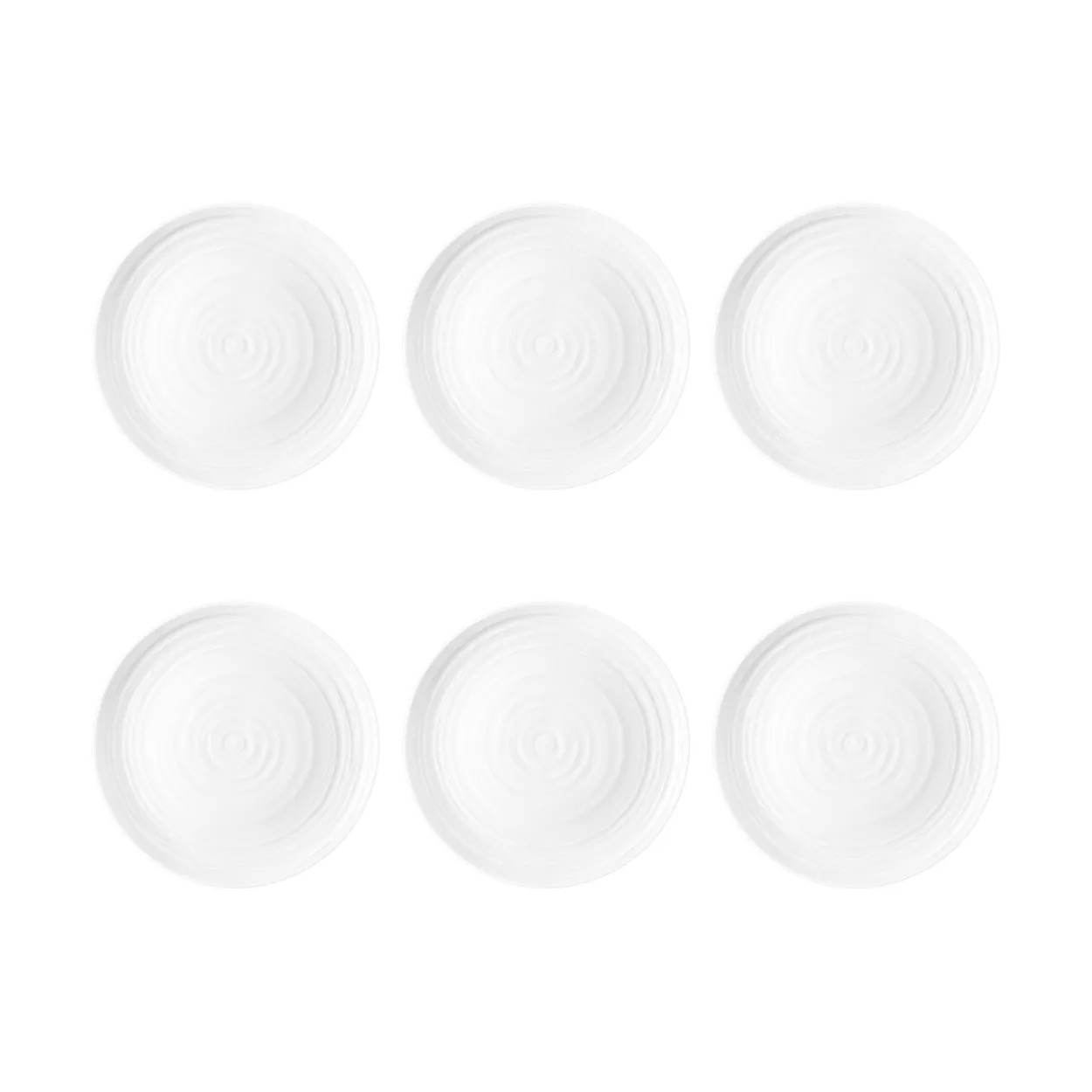 Seltmann Weiden Terra tallerken Ø 22,7 cm 6-pakning Hvit