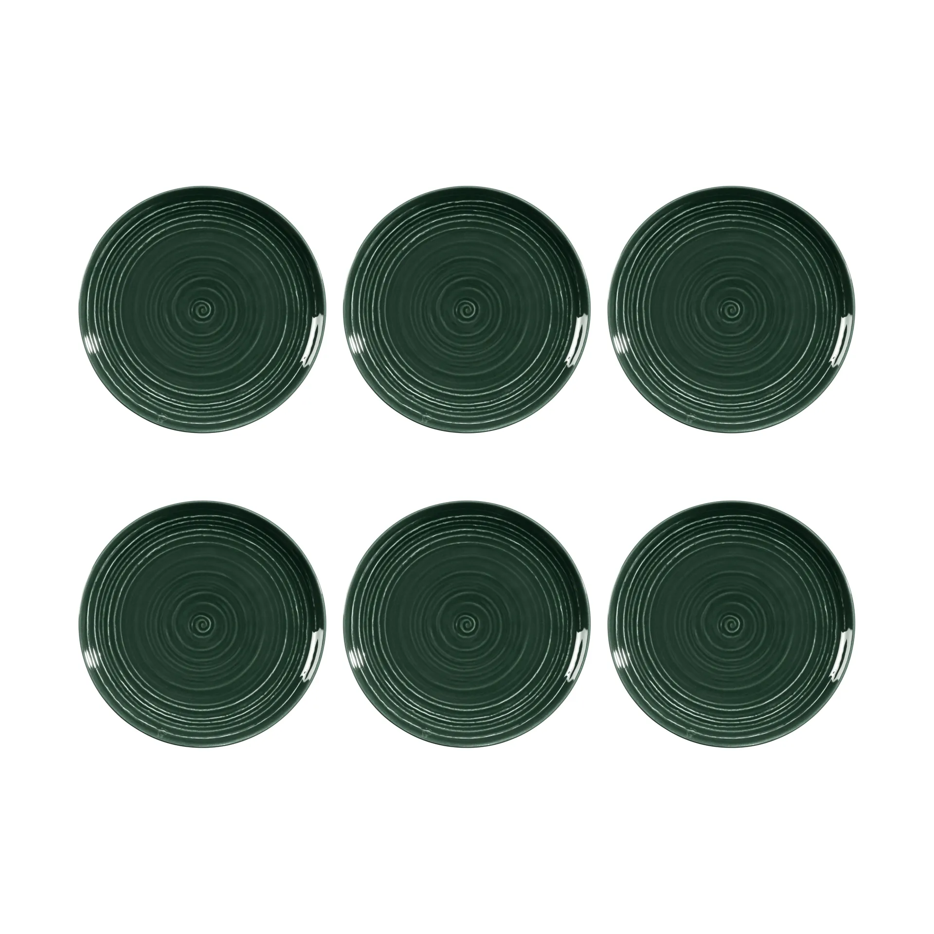 Terra tallerken Ø 22,7 cm 6-pakning, Moss Green Seltmann Weiden