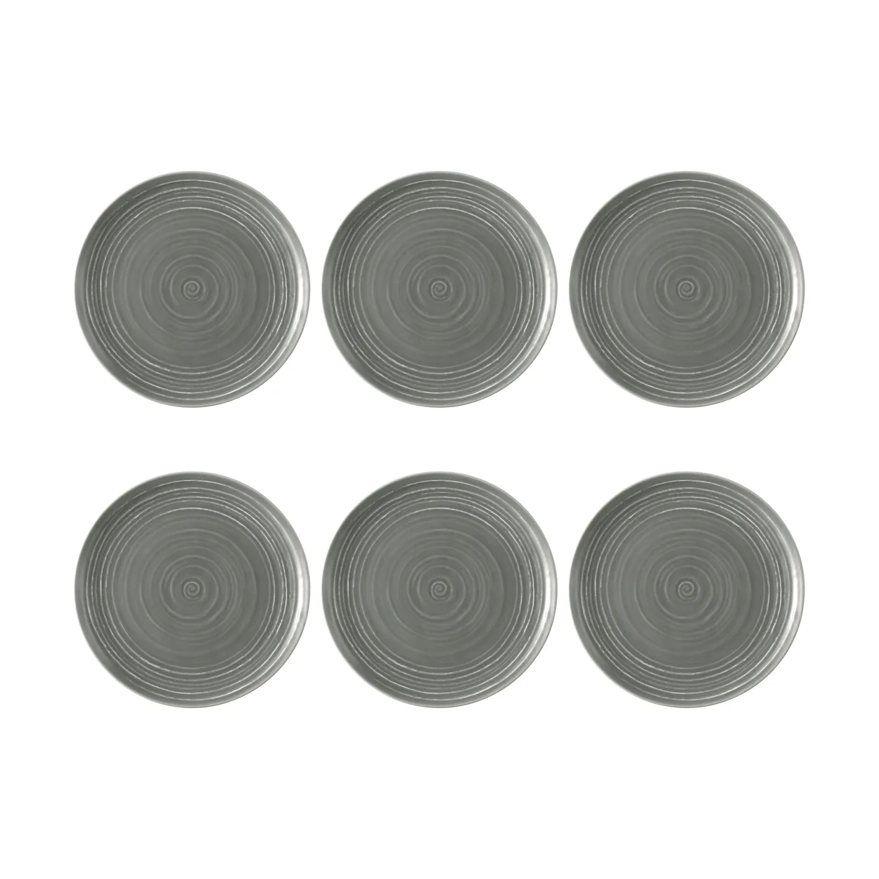 Seltmann Weiden Terra tallerken Ø 22,7 cm 6-pakning Pearl Grey