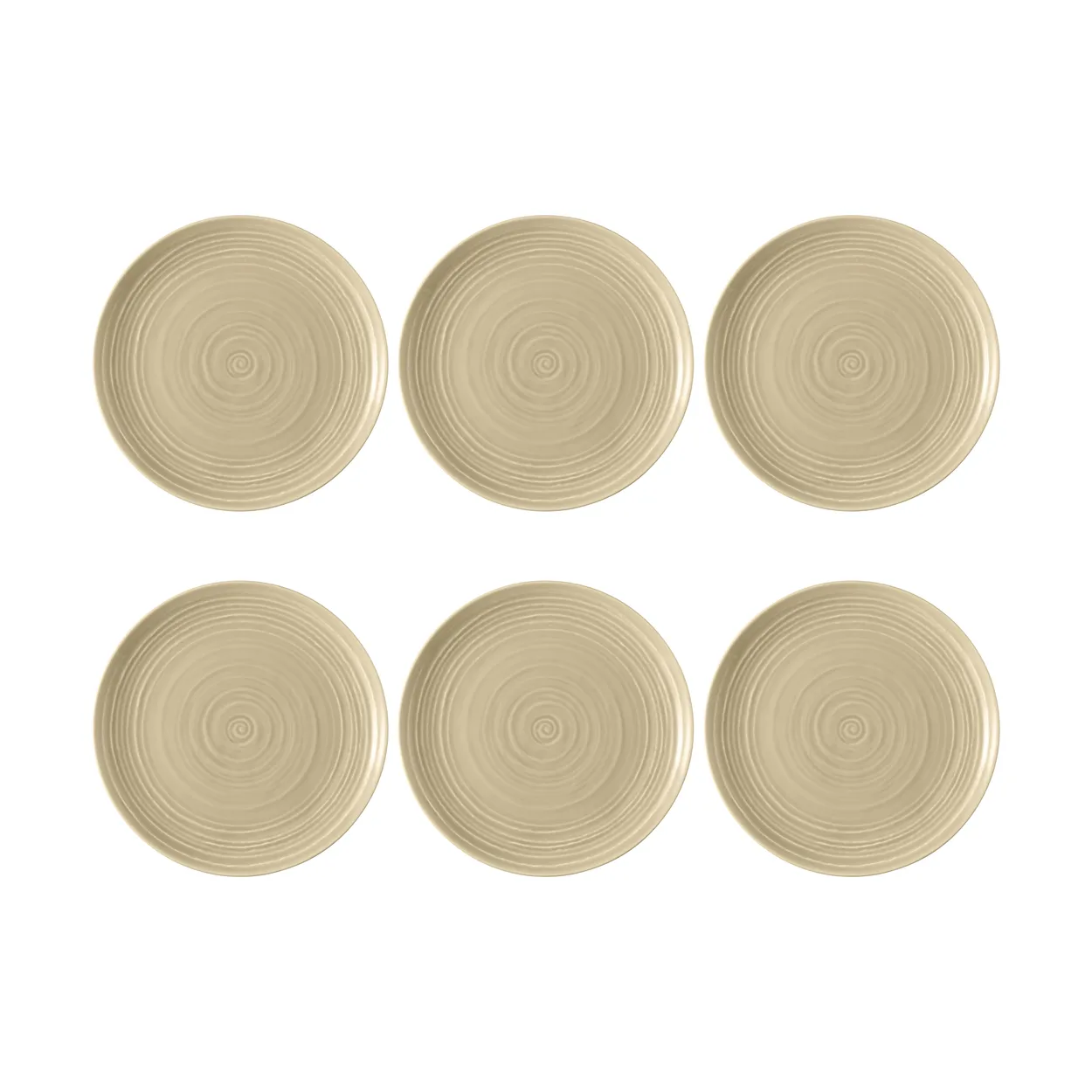 Seltmann Weiden Terra tallerken Ø 22,7 cm 6-pakning Sand Beige