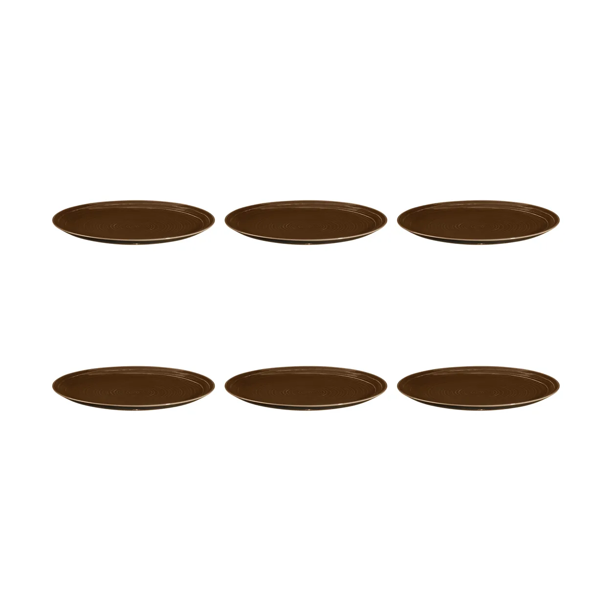 Seltmann Weiden Terra tallerken Ø 27,8 cm 6-pakning Earth Brown