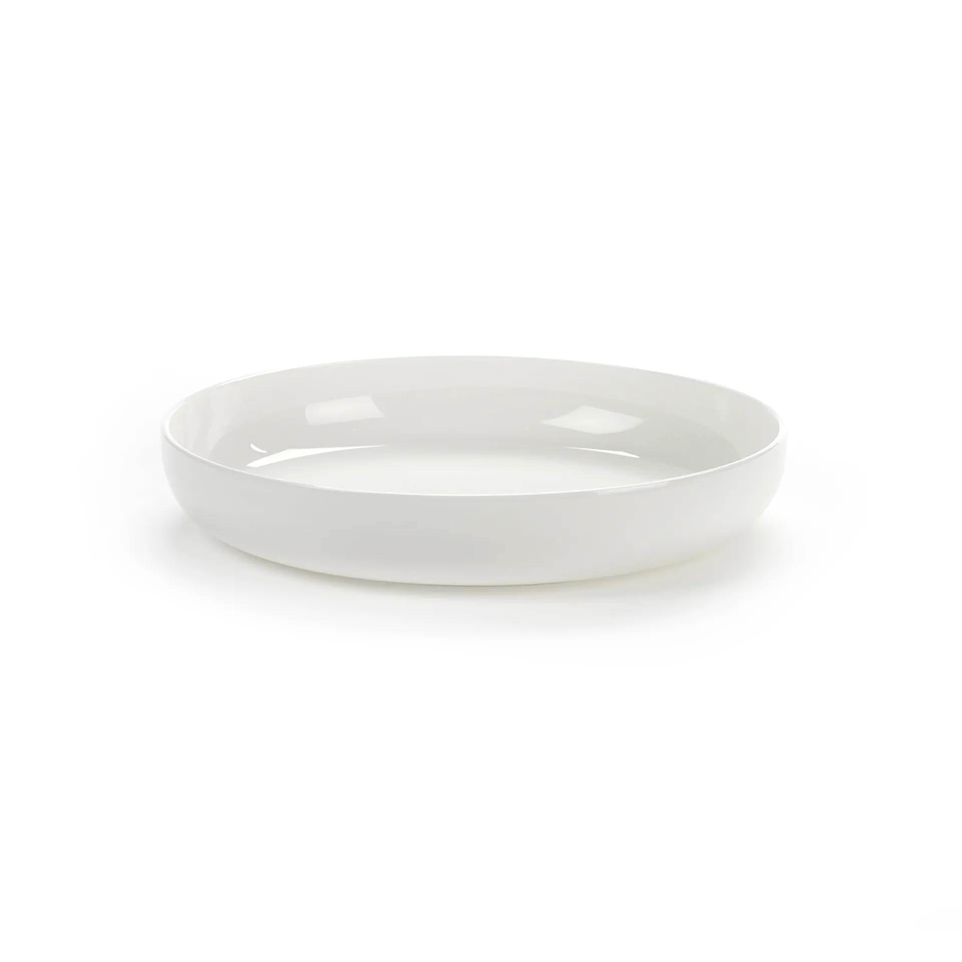 Base asjett med høy kant hvit, 16 cm Serax
