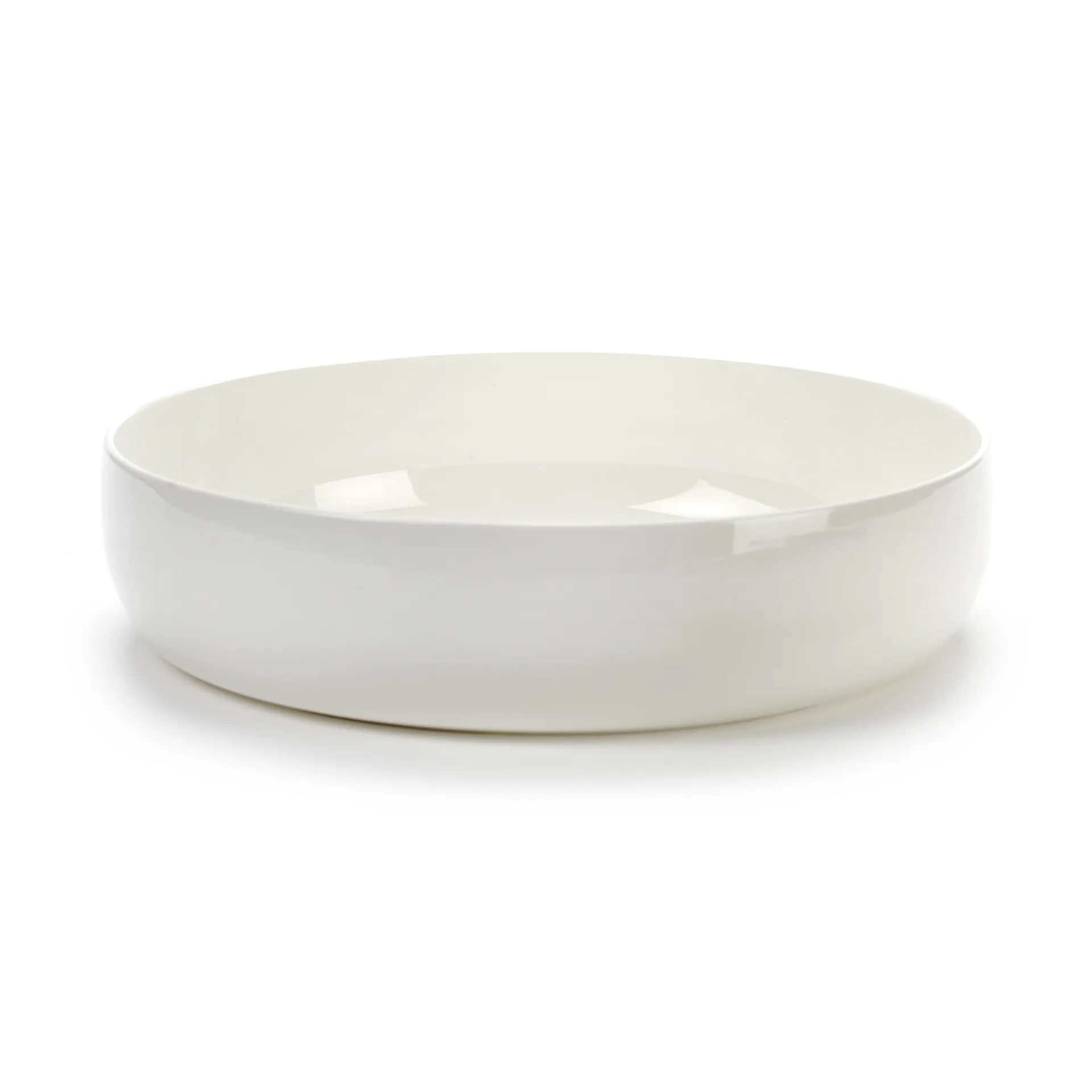 Base serveringsskål med lav kant hvit, 24 cm Serax