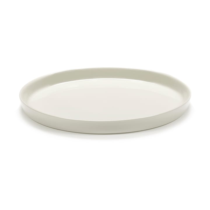 Cena tallerken høy M Ø22 cm, Ivory Serax