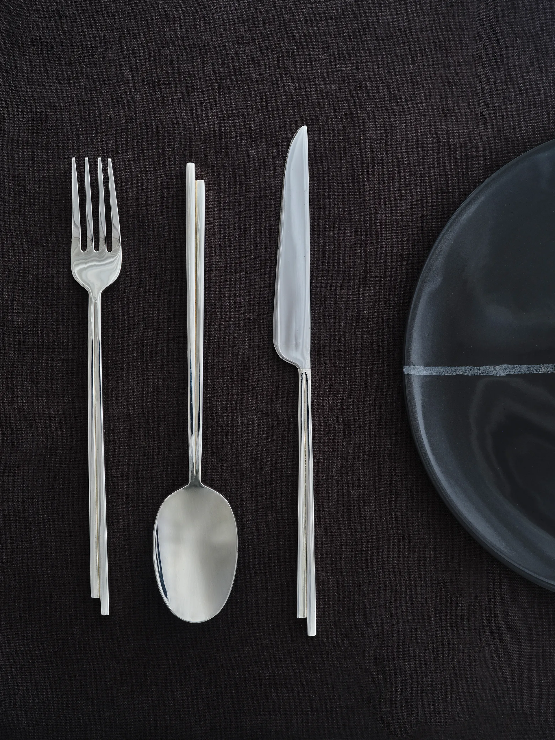 Dune bestikksett 5 deler gaveeske, Stainless steel Serax