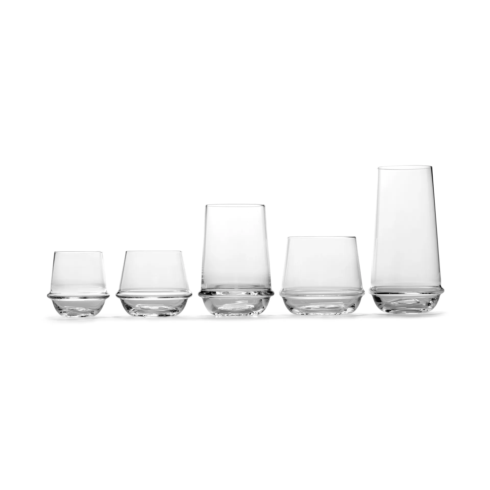 Dune whiskyglass 35 cl 4-pakning, Clear Serax