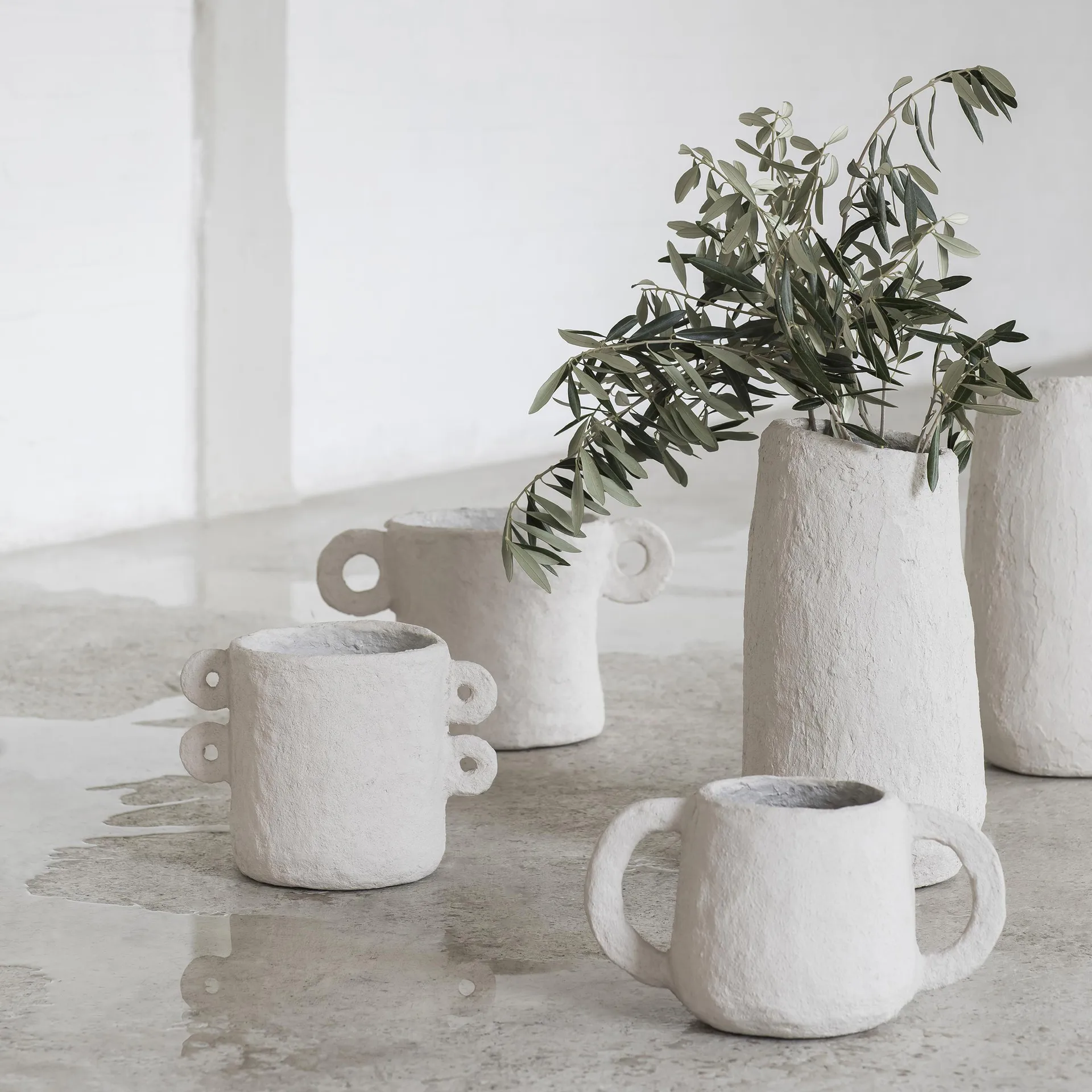 Earth krukke Ø 14 cm, Beige Serax