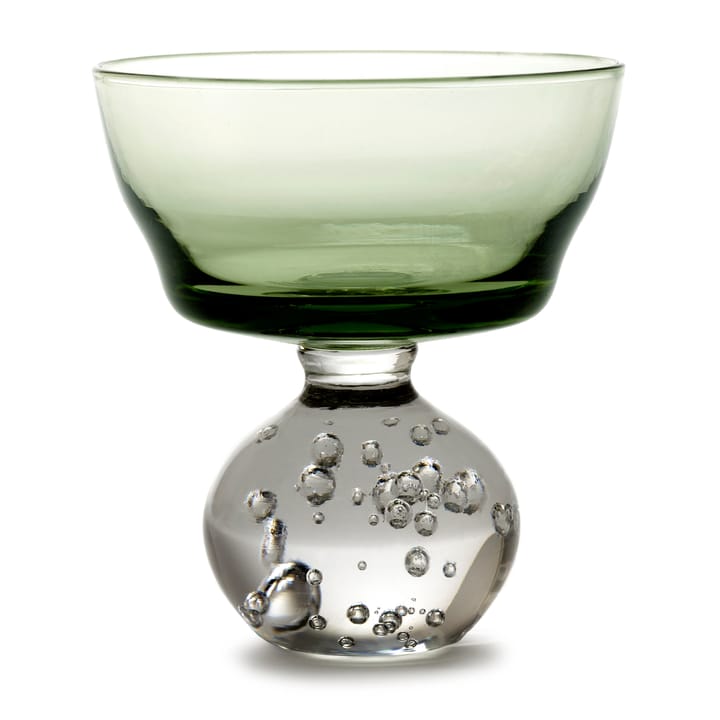 Eternal snow stem glass M Ø9,2 cm, Green Serax