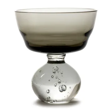 Eternal snow stem glass M Ø9,2 cm - Smokey Grey - Serax