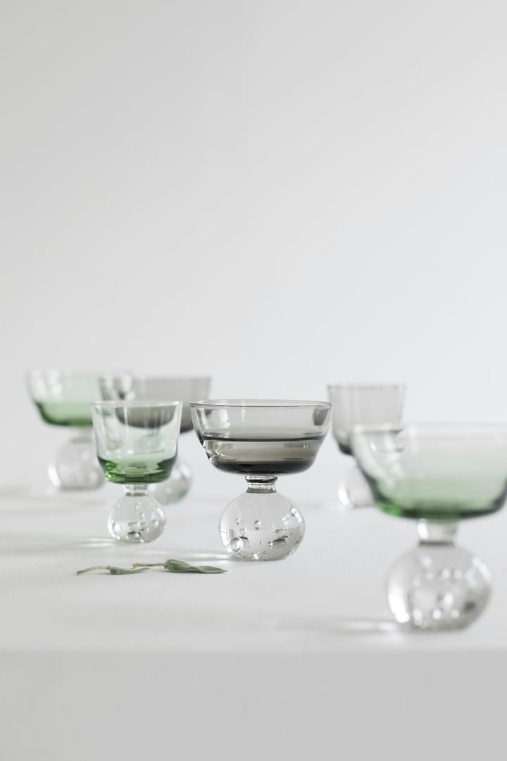 Eternal snow stem glass S Ø6,3 cm, Green Serax