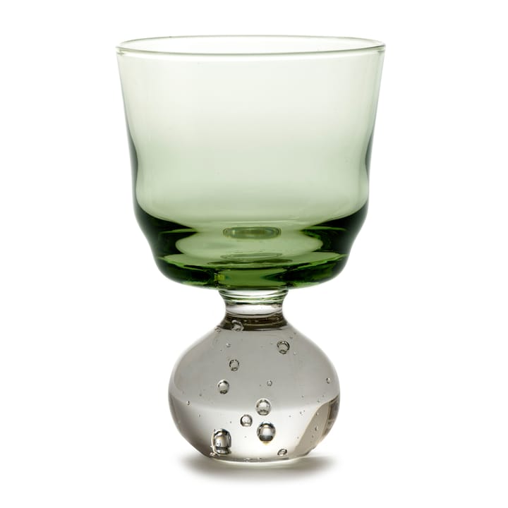 Eternal snow stem glass S Ø6,3 cm, Green Serax