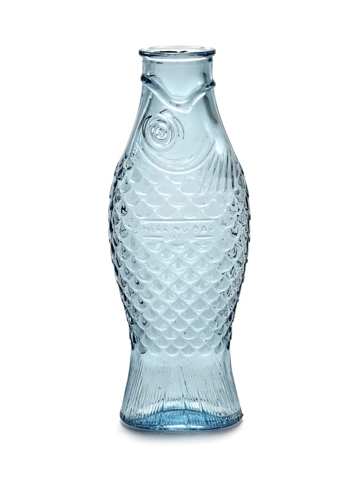 Fish & Fish glassflaske 1 l, Light blue Serax