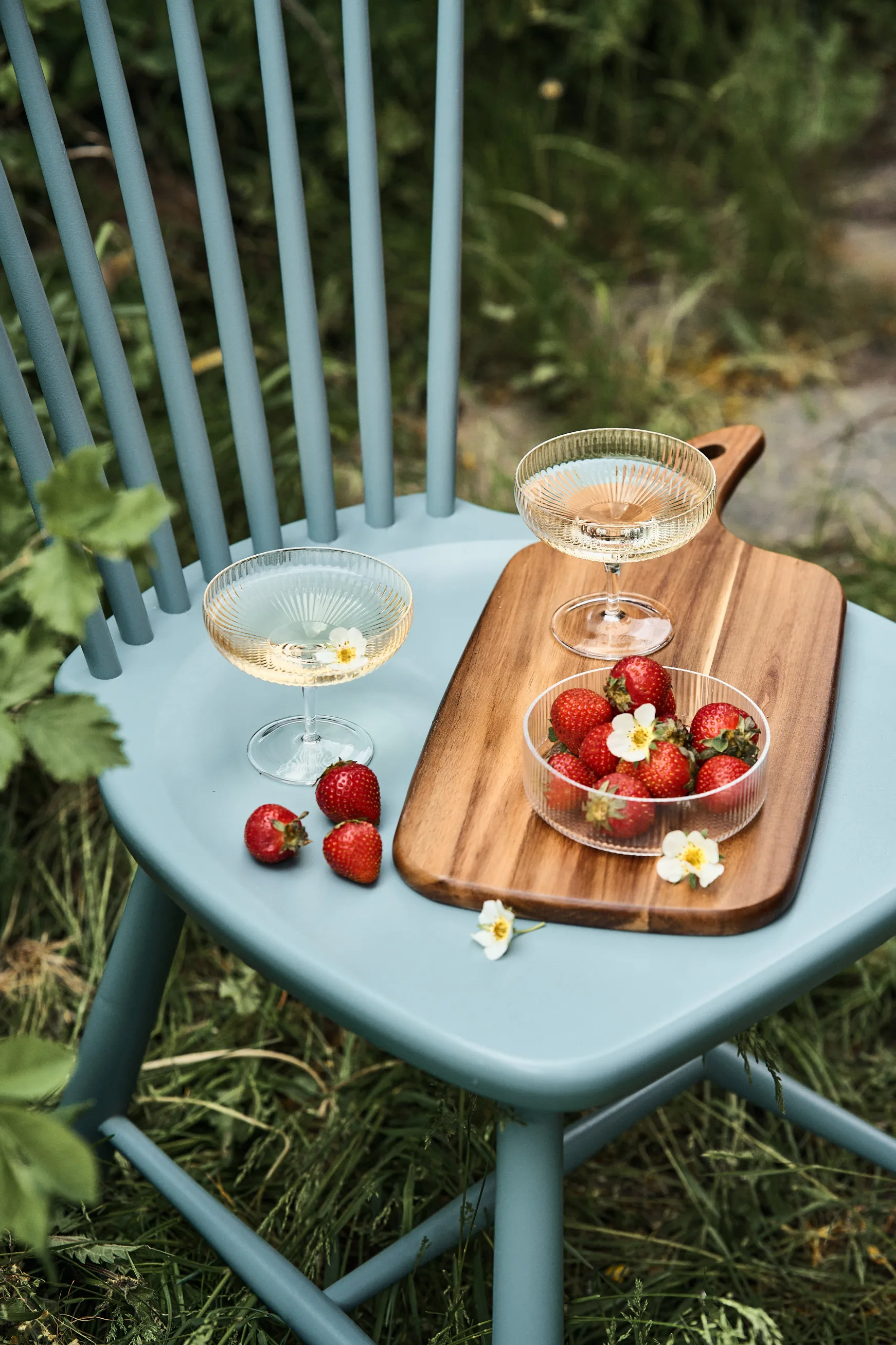 Inku champagnecoupe-glass 15 cl, Clear  Serax