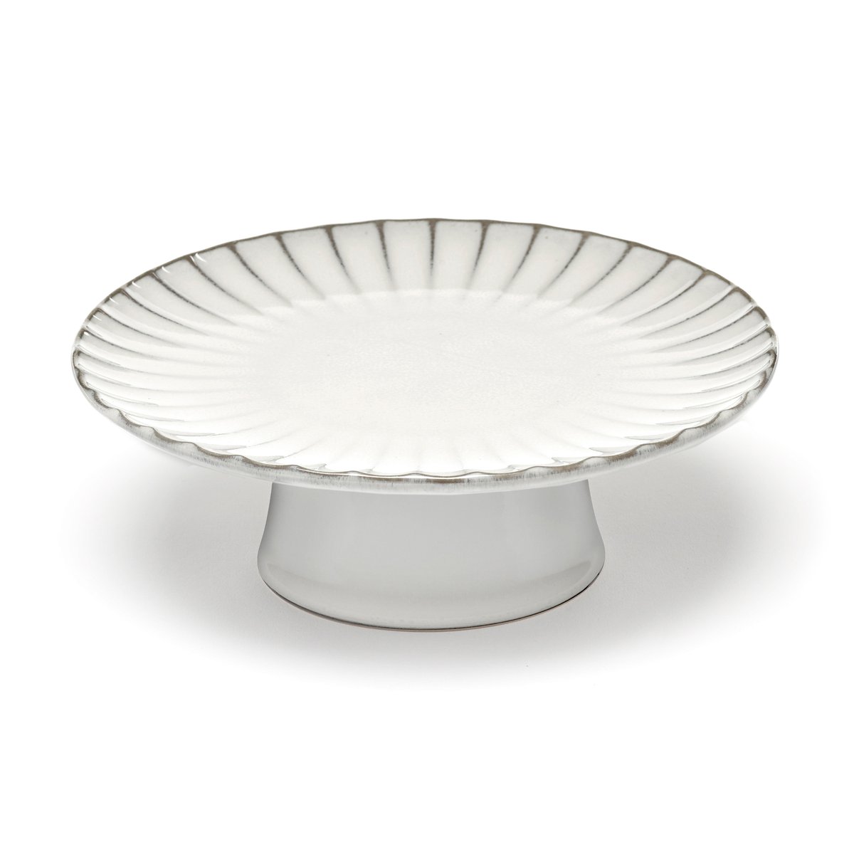 Serax Inku kakefat M Ø21 cm White