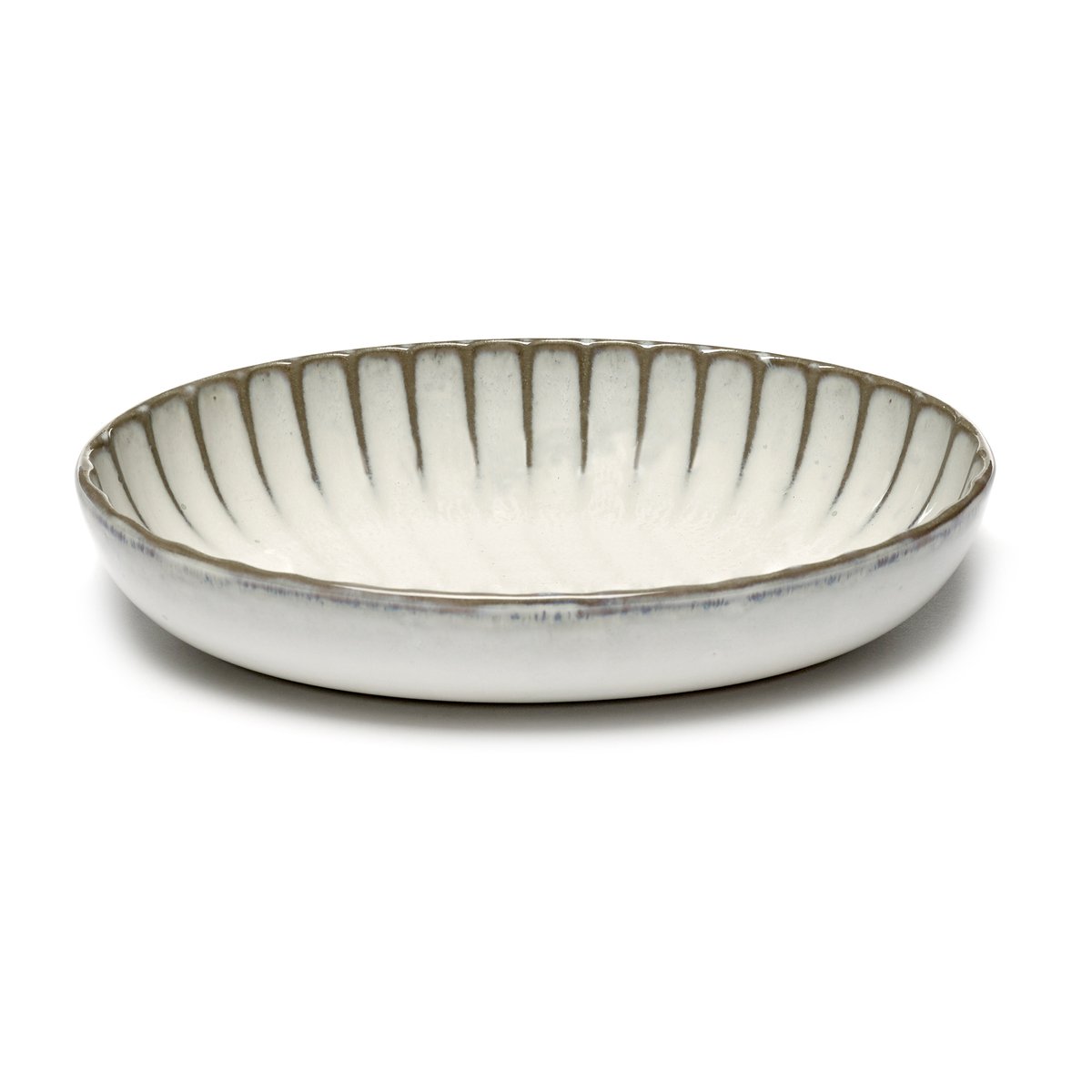 Serax Inku oval serveringsskål S 13 x 19 cm White