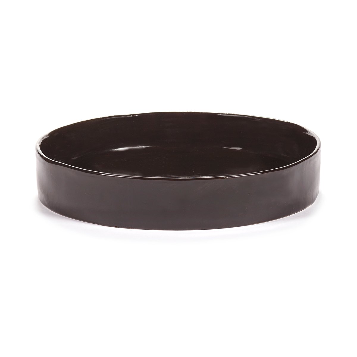 Serax La Mère dyp tallerken L Ø25 cm Dark brown
