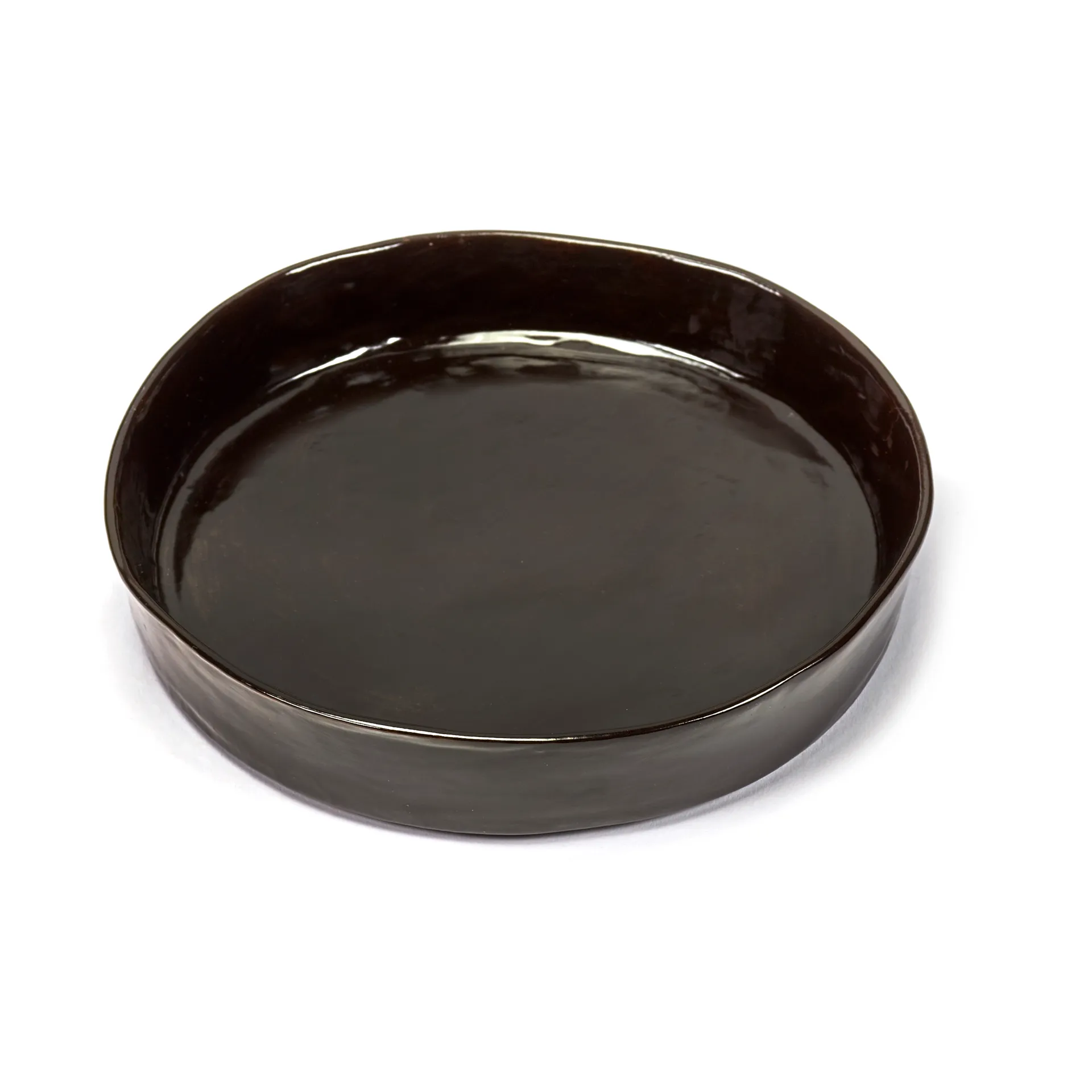 La Mère dyp tallerken M Ø23 cm 2-pakn., Dark brown Serax