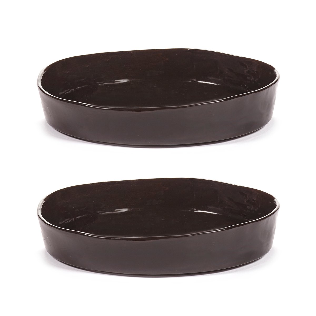 Serax La Mère dyp tallerken S Ø20 cm 2-pakn. Dark brown