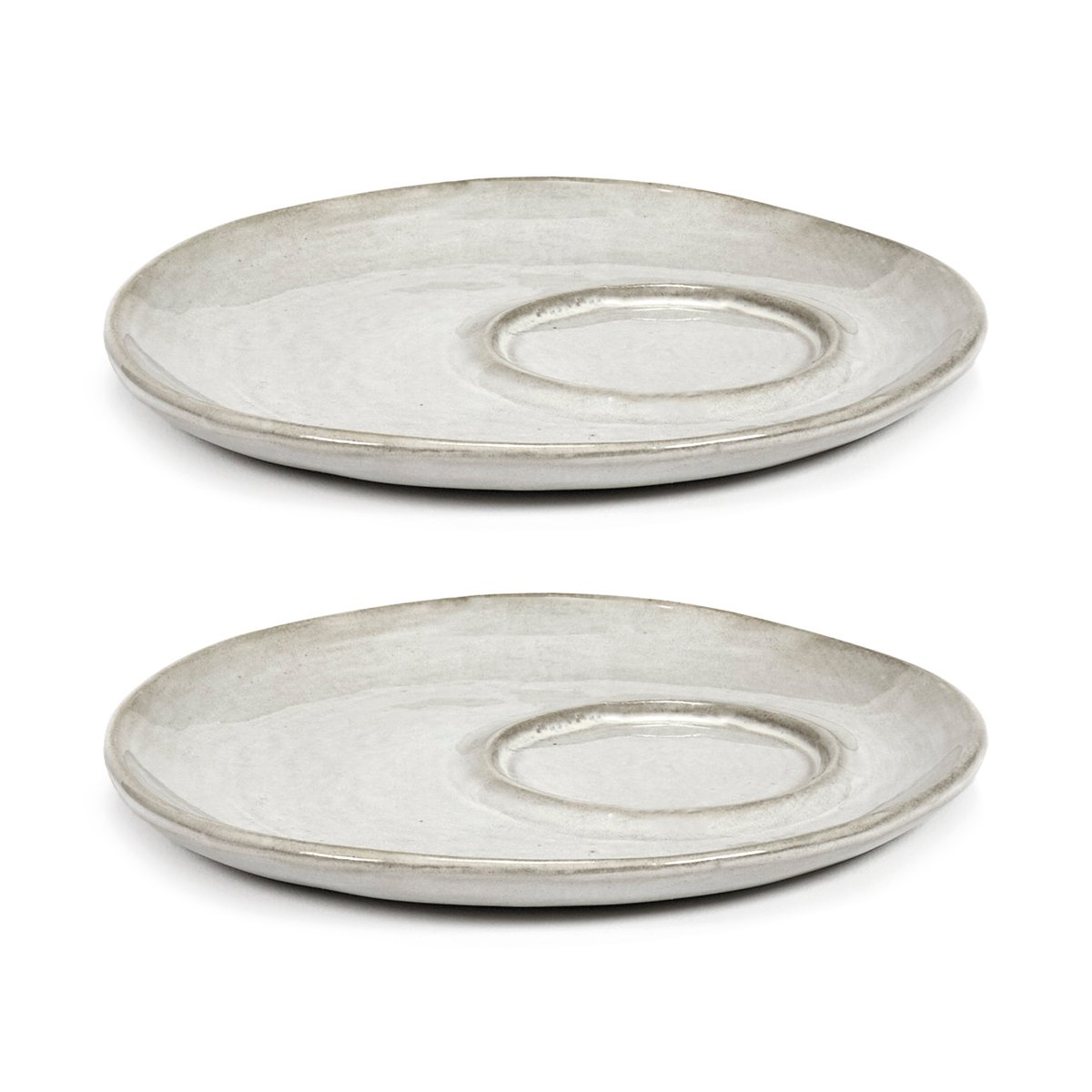 Serax La Mère fat til espressokopp Ø11 cm 2-pakn. Off white