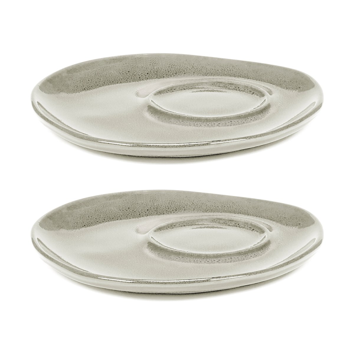 Serax La Mère skål til kaffekopp Ø14,5 cm 2-pakn. Off white