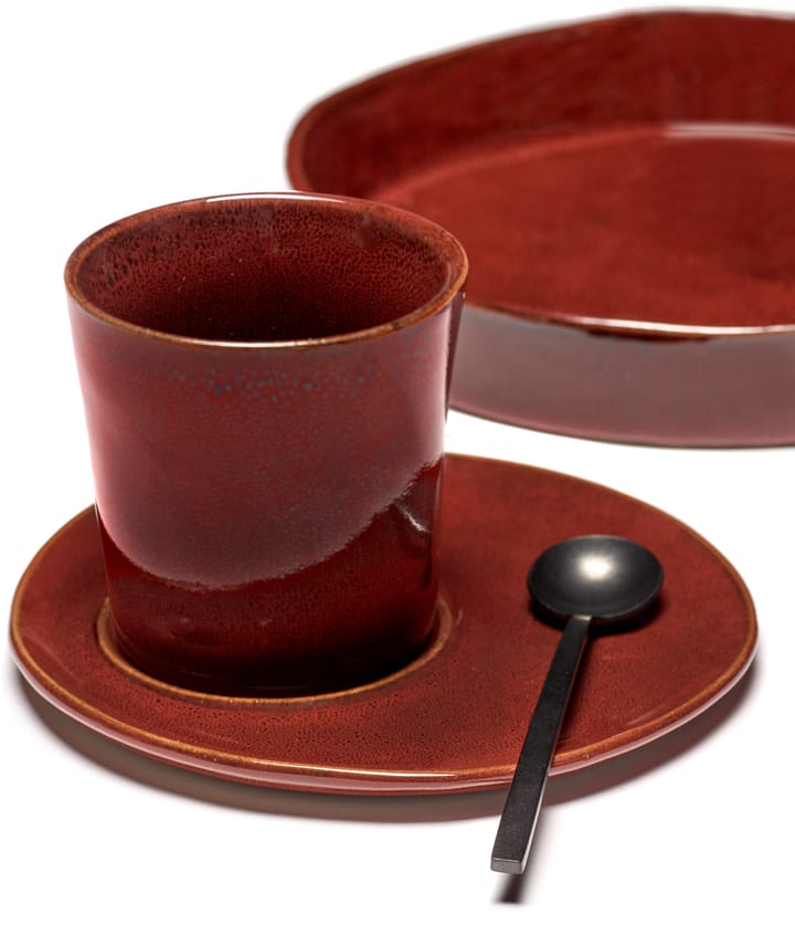 La Mère skål til kaffekopp Ø14,5 cm 2-pakn., Venetian red Serax