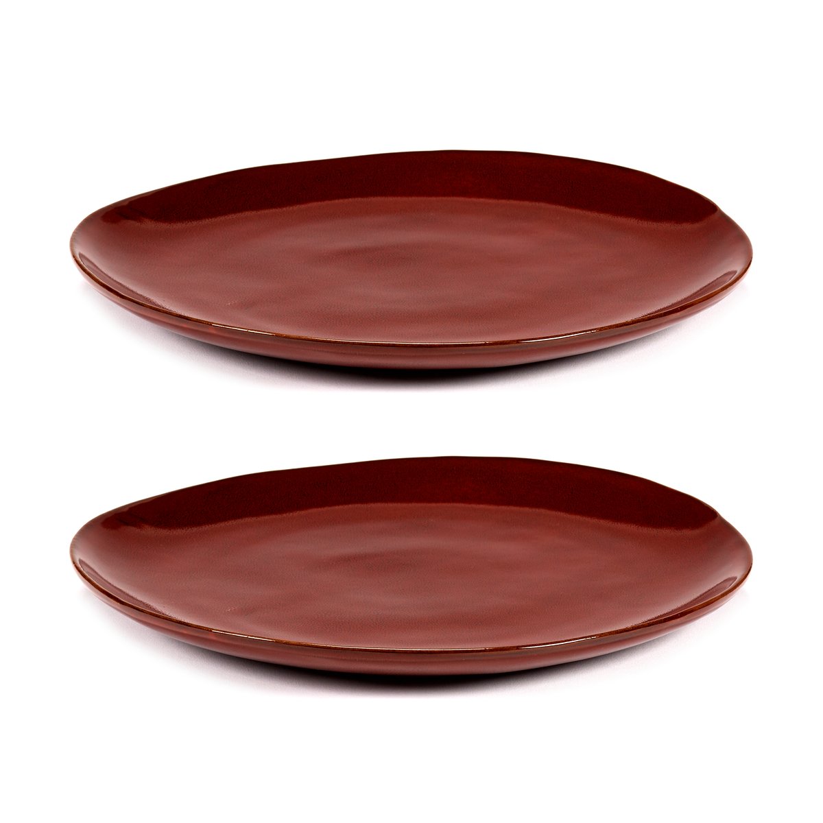 Serax La Mère tallerken XL Ø27 cm 2-pakn. Venetian red