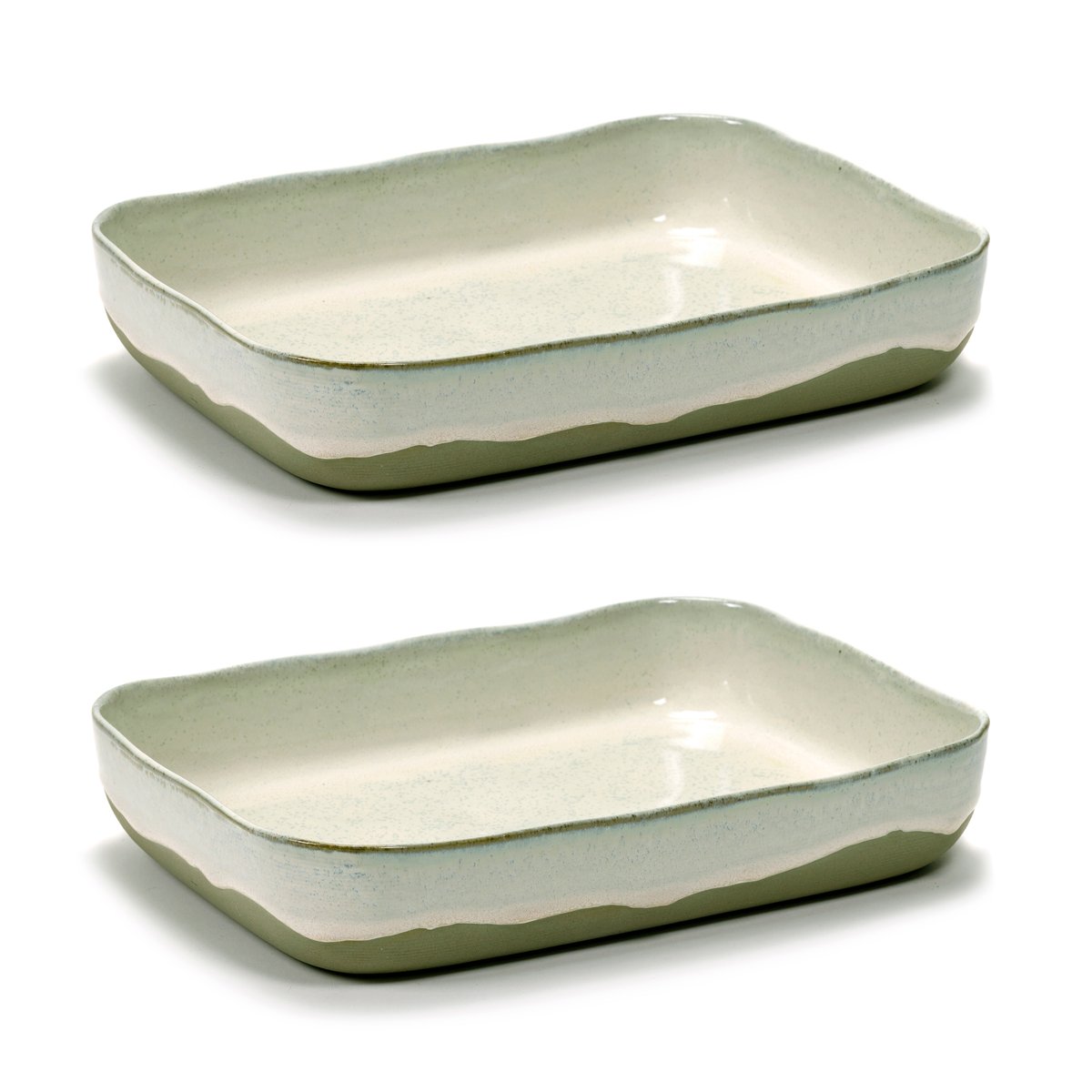 Serax La Nouvelle Table ildfast form No10 22x30 cm 2-pakn. White