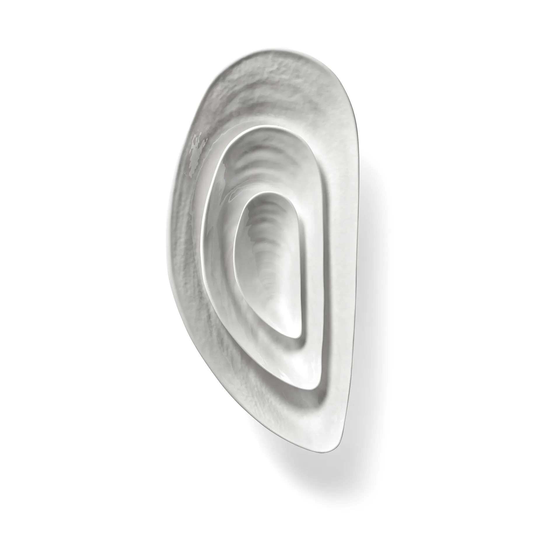 Les Objets Mouleversants Marcel bolle M 14x30,5 cm, White Serax