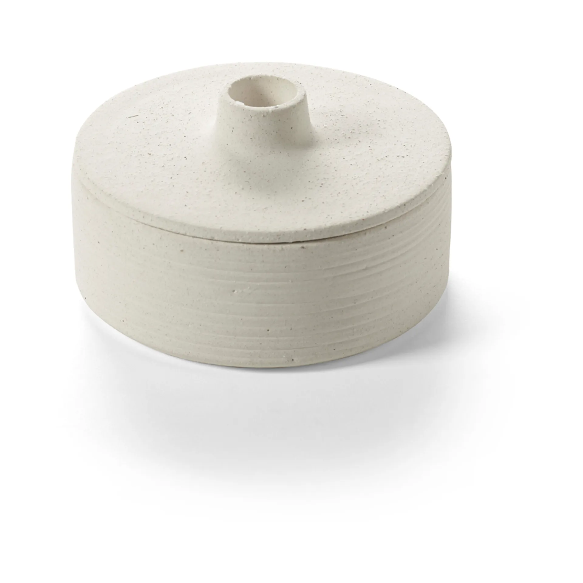 Mira lysestake/oppbevaringsboks, Beige Serax