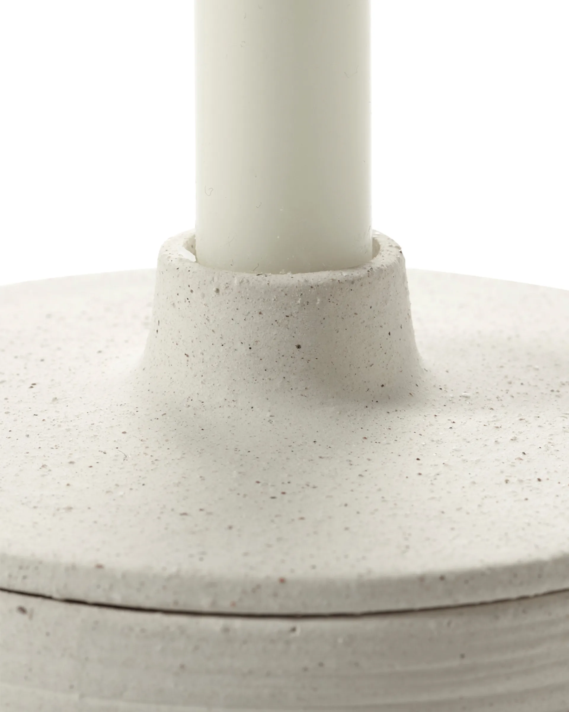 Mira lysestake/oppbevaringsboks, Beige Serax