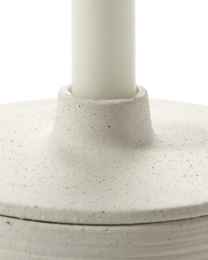 Mira lysestake/oppbevaringsboks, Beige Serax