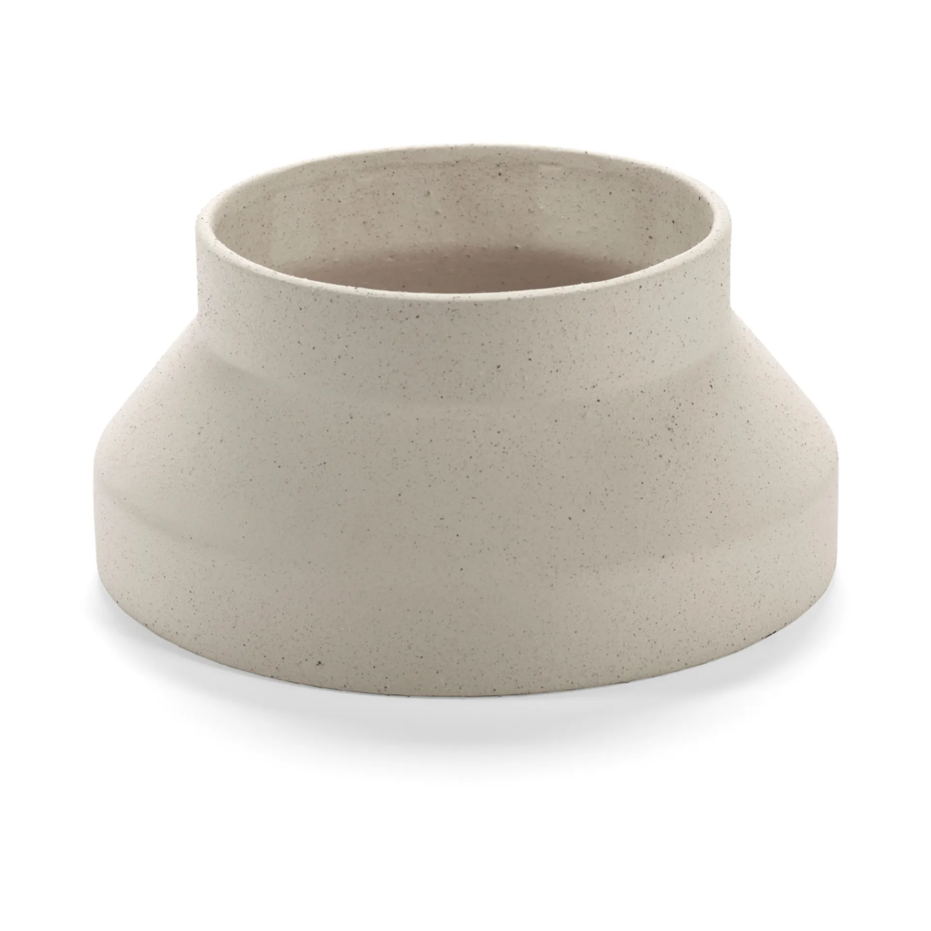 Mira vase/kakefat L, Beige Serax