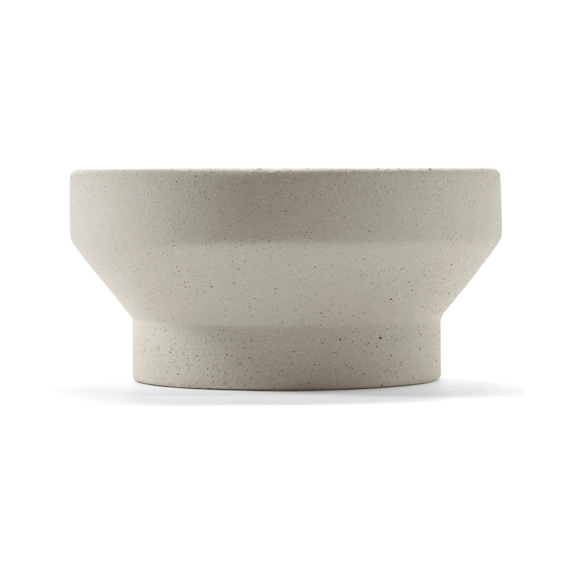 Mira vase/kakefat L, Beige Serax