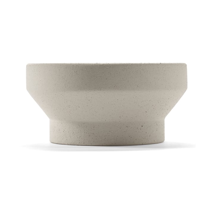 Mira vase/kakefat L, Beige Serax