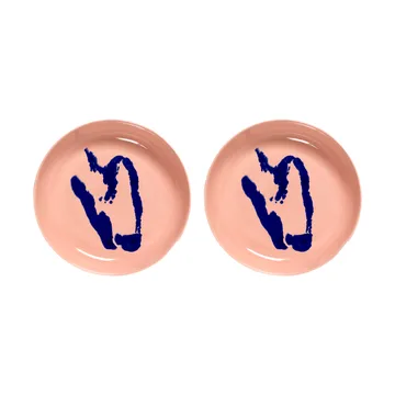 Ottolenghi Feast dyp tallerken Ø22 cm 2-pakning - Pink-pepper blue - Serax