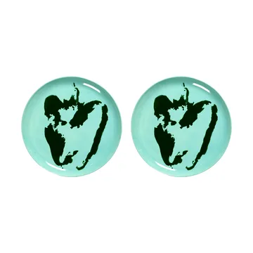 Ottolenghi Feast tallerken L Ø26,5 cm 2-pakning - Azure-pepper green - Serax