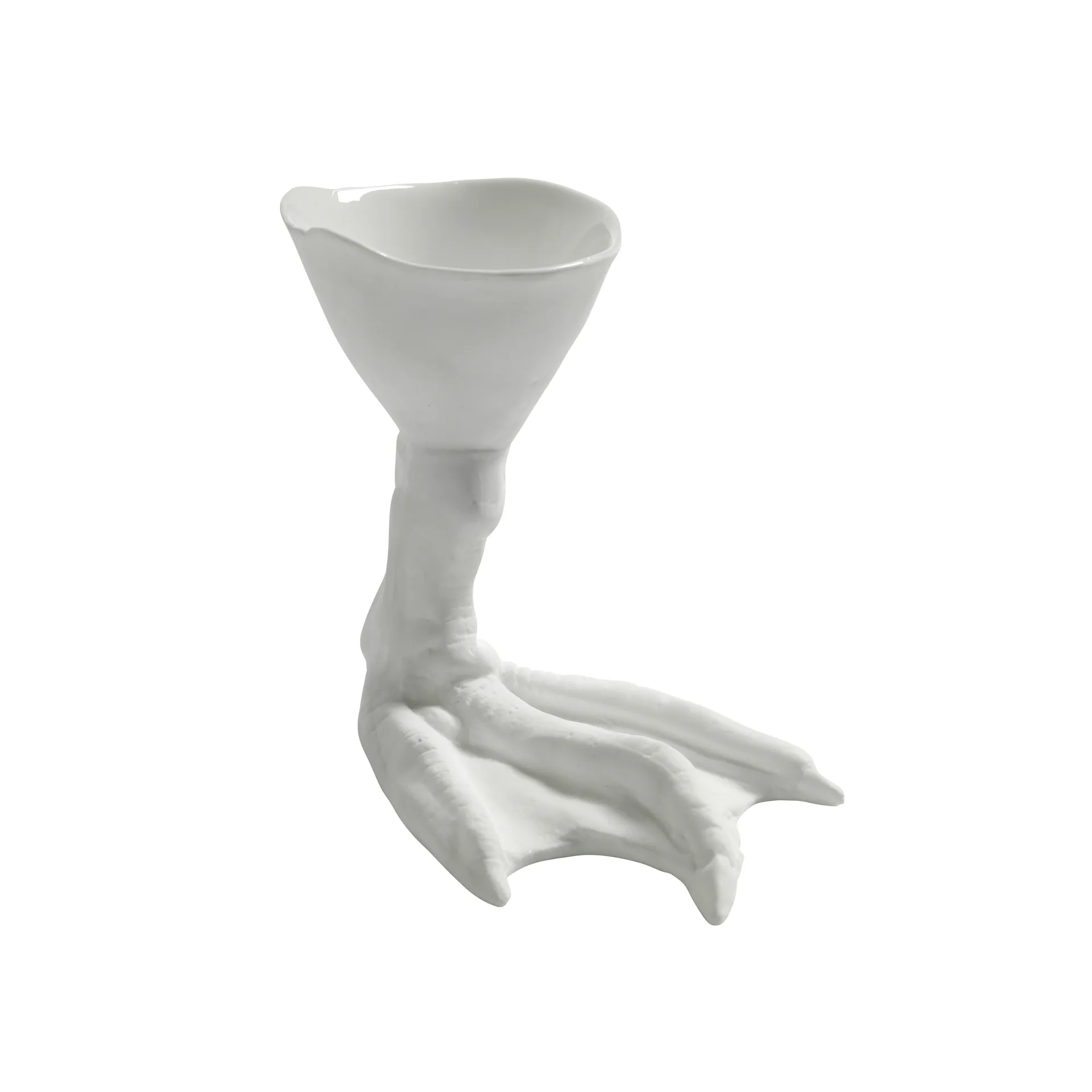 Peking Duck Foot eggeglass, Hvit Serax