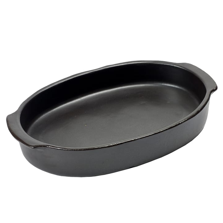 Pure oval ildfast form L, Black Serax