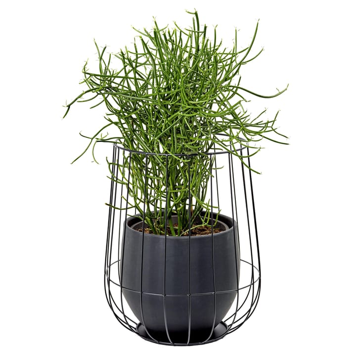 Serax blomsterpotte i kurv Ø37 cm h46 cm, Black Serax