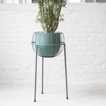 Serax krukke med blomsterpidestall - Army green - Serax