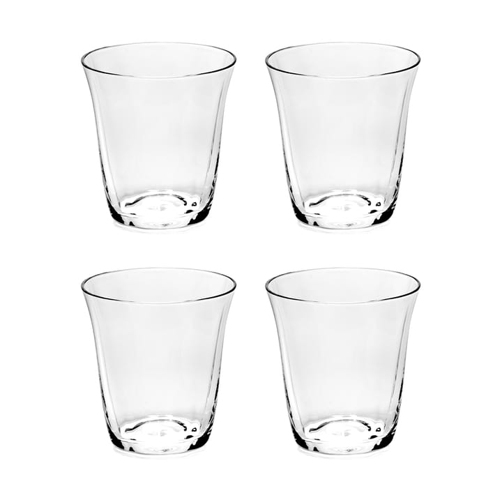 Silhouette dobbelt espressoglass 11 cl 4-pakn. - Clear - Serax