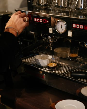 Silhouette dobbelt espressoglass 11 cl - Clear - Serax
